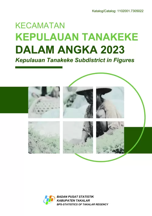 Kecamatan Kepulauan Tanakeke Dalam Angka 2023
